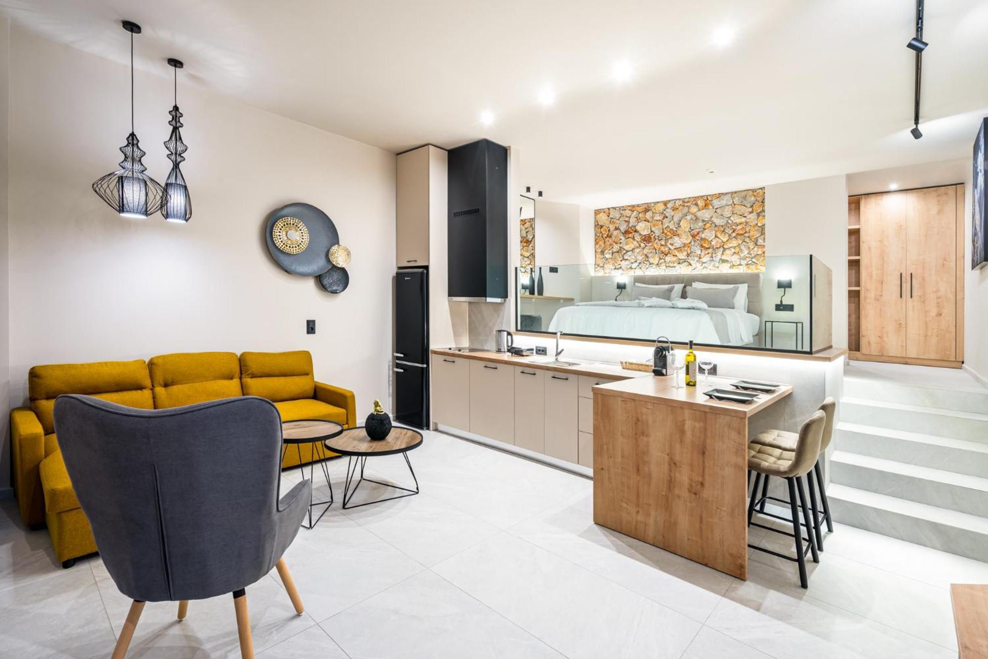 Pathos Seaside Suites Faliraki Bilik gambar